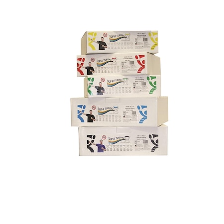 Sup-R Tubing 100 ft.atex Free Exercise Tubing with Dispenser Roll - 5 Piece, 5PK 1449923